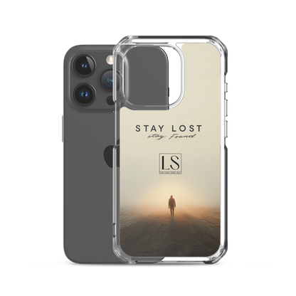 Stay Lost Stay Found – Clear iPhone Case | LS-P02