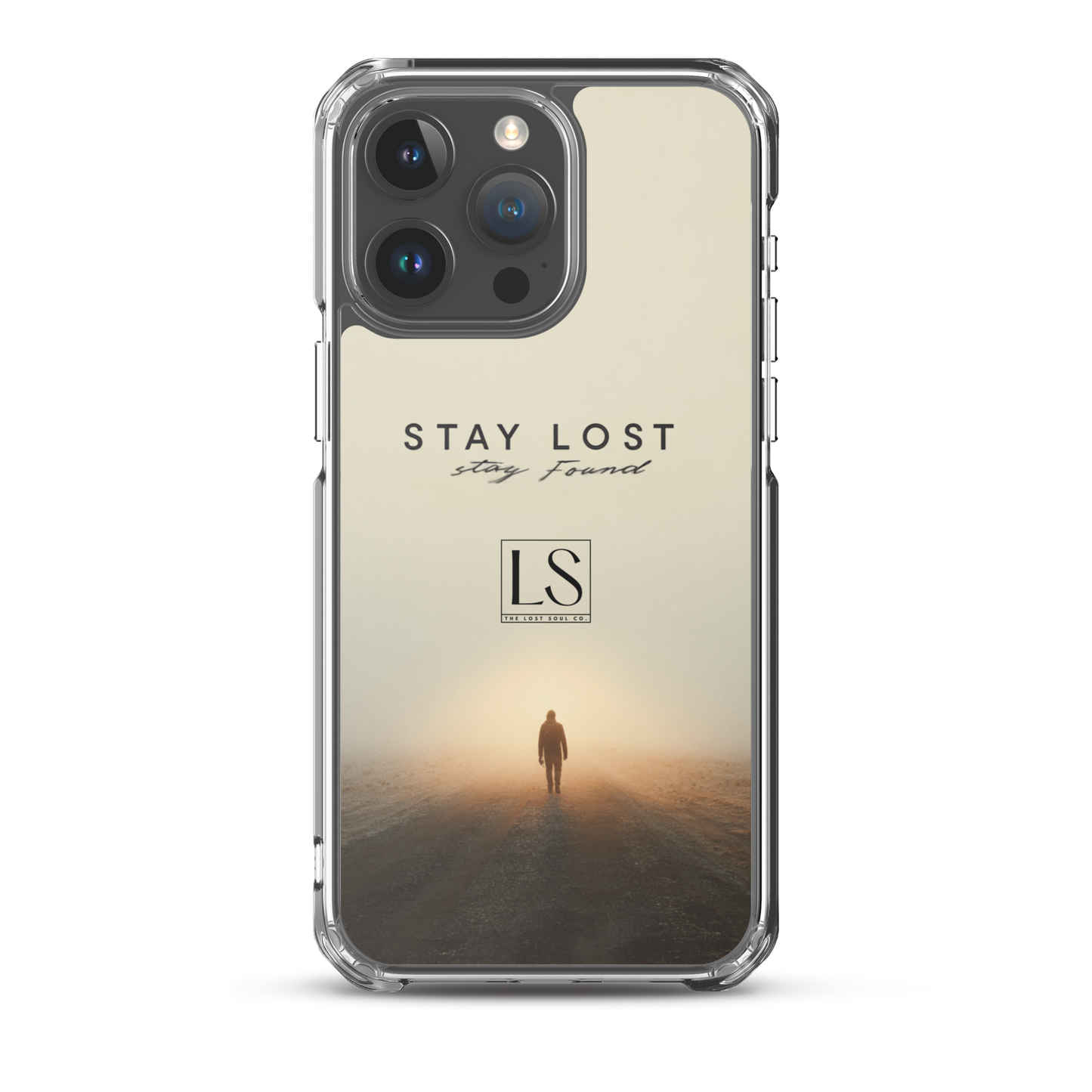 Stay Lost Stay Found – Clear iPhone Case | LS-P02