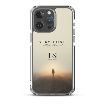 Stay Lost Stay Found – Clear iPhone Case | LS-P02