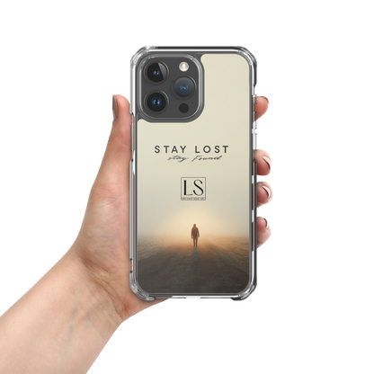 Stay Lost Stay Found – Clear iPhone Case | LS-P02