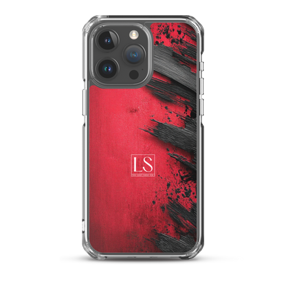 Blood & Brush – Clear iPhone Case | LS-P01