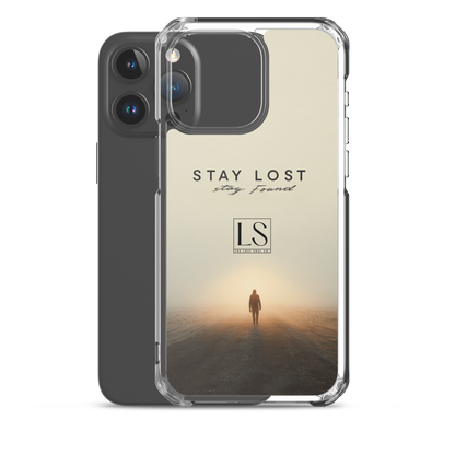 Stay Lost Stay Found – Clear iPhone Case | LS-P02