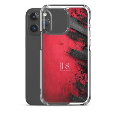 Blood & Brush – Clear iPhone Case | LS-P01