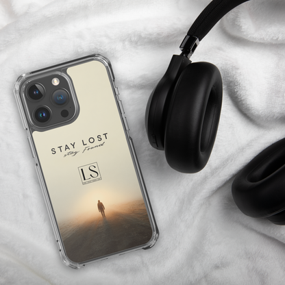 Stay Lost Stay Found – Clear iPhone Case | LS-P02