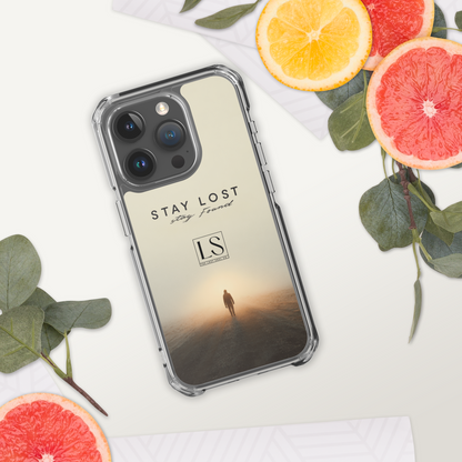 Stay Lost Stay Found – Clear iPhone Case | LS-P02