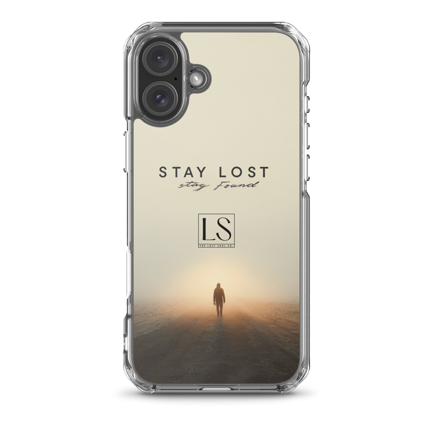 Stay Lost Stay Found – Clear iPhone Case | LS-P02