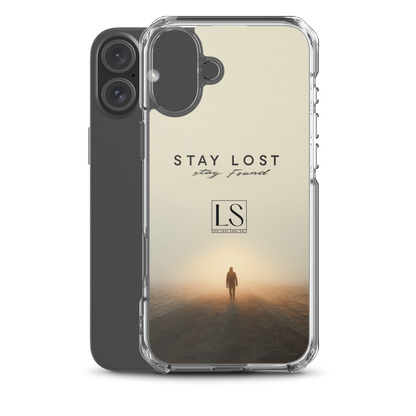 Stay Lost Stay Found – Clear iPhone Case | LS-P02