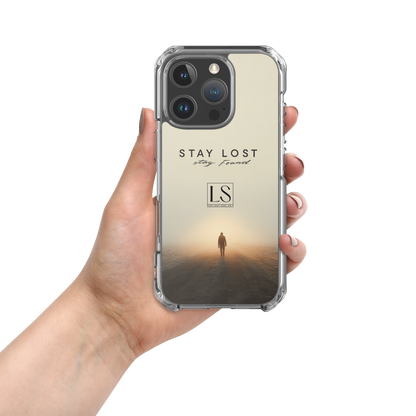Stay Lost Stay Found – Clear iPhone Case | LS-P02