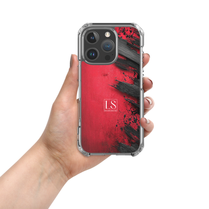 Blood & Brush – Clear iPhone Case | LS-P01