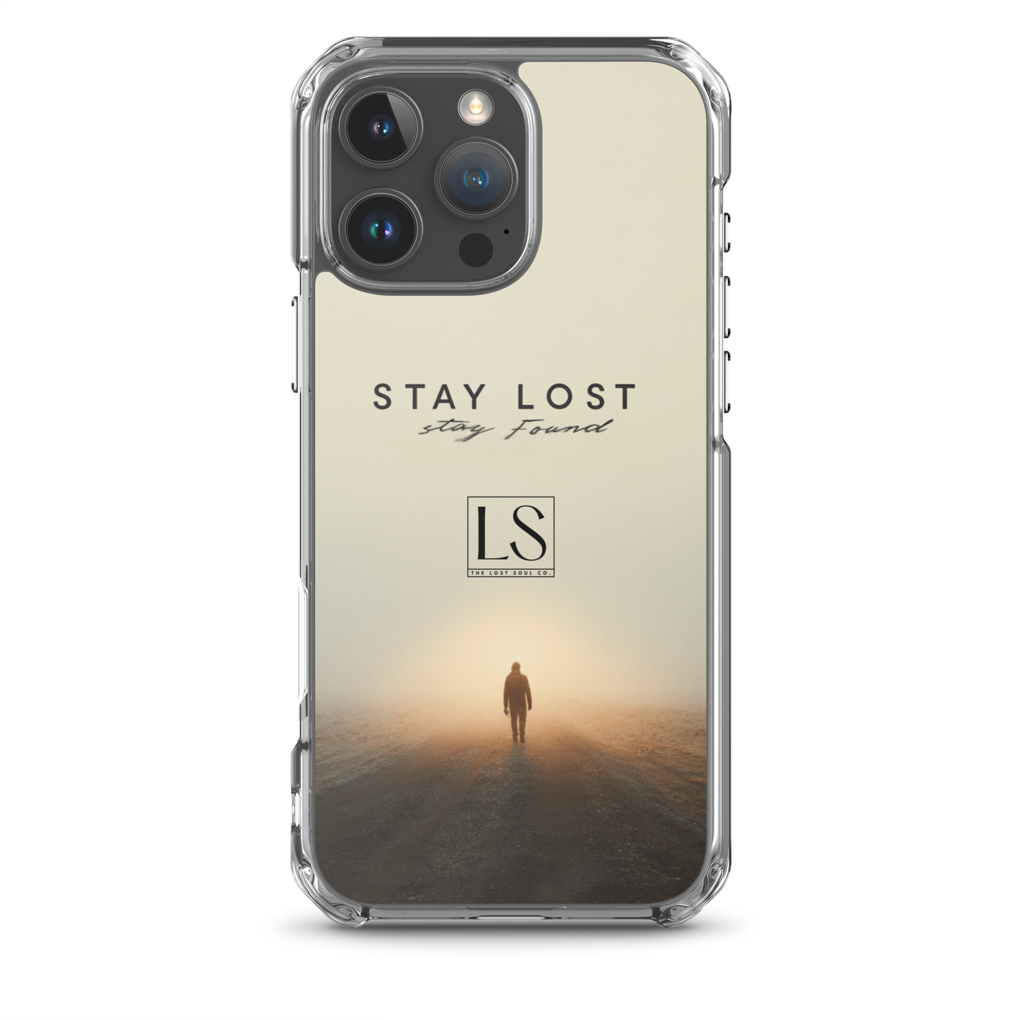 Stay Lost Stay Found – Clear iPhone Case | LS-P02