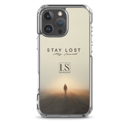 Stay Lost Stay Found – Clear iPhone Case | LS-P02