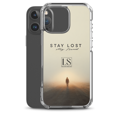 Stay Lost Stay Found – Clear iPhone Case | LS-P02
