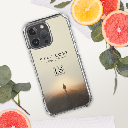 Stay Lost Stay Found – Clear iPhone Case | LS-P02