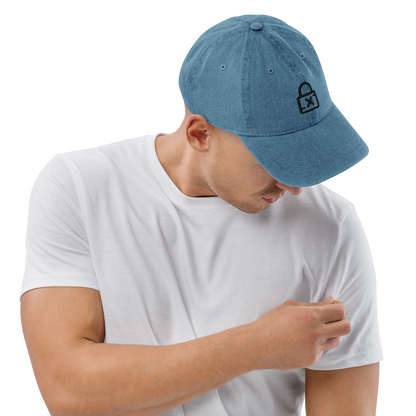 Encrypted – Denim Dad Hat | LS-DH02