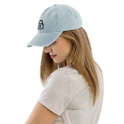 Encrypted – Denim Dad Hat | LS-DH02