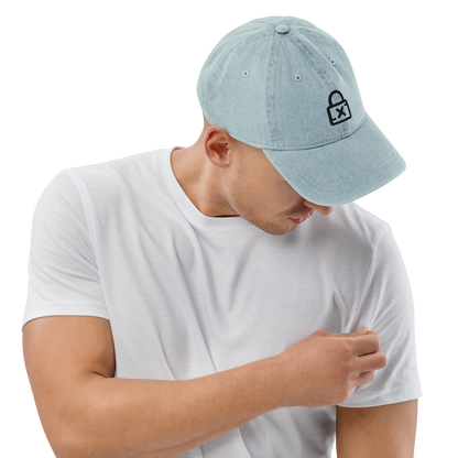 Encrypted – Denim Dad Hat | LS-DH02