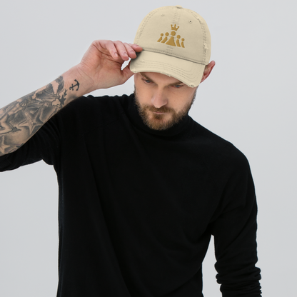 Born to Lead Distressed Dad Hat