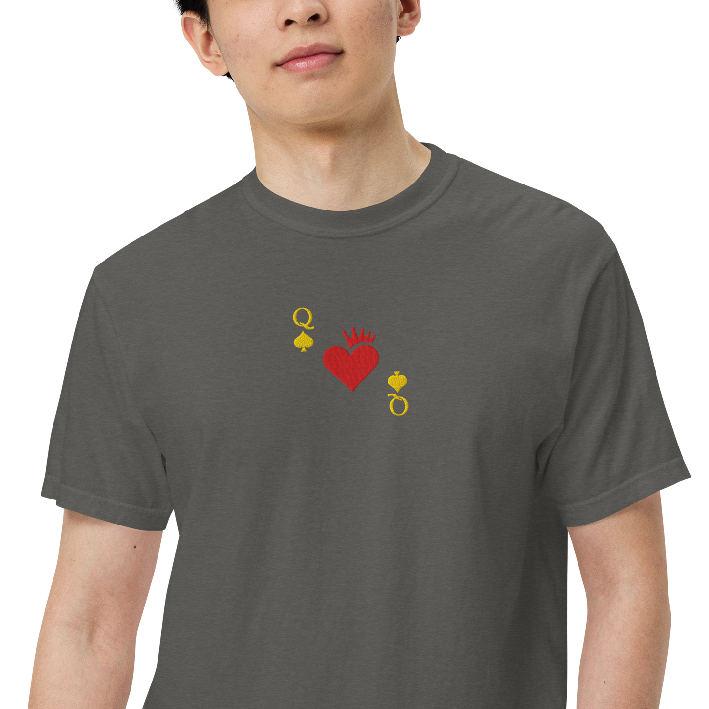 Quiet Reign Heavyweight Embroidery T-Shirt