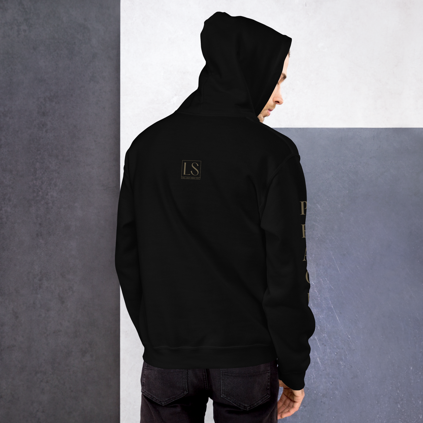 PEACE Gold Emblem Hoodie