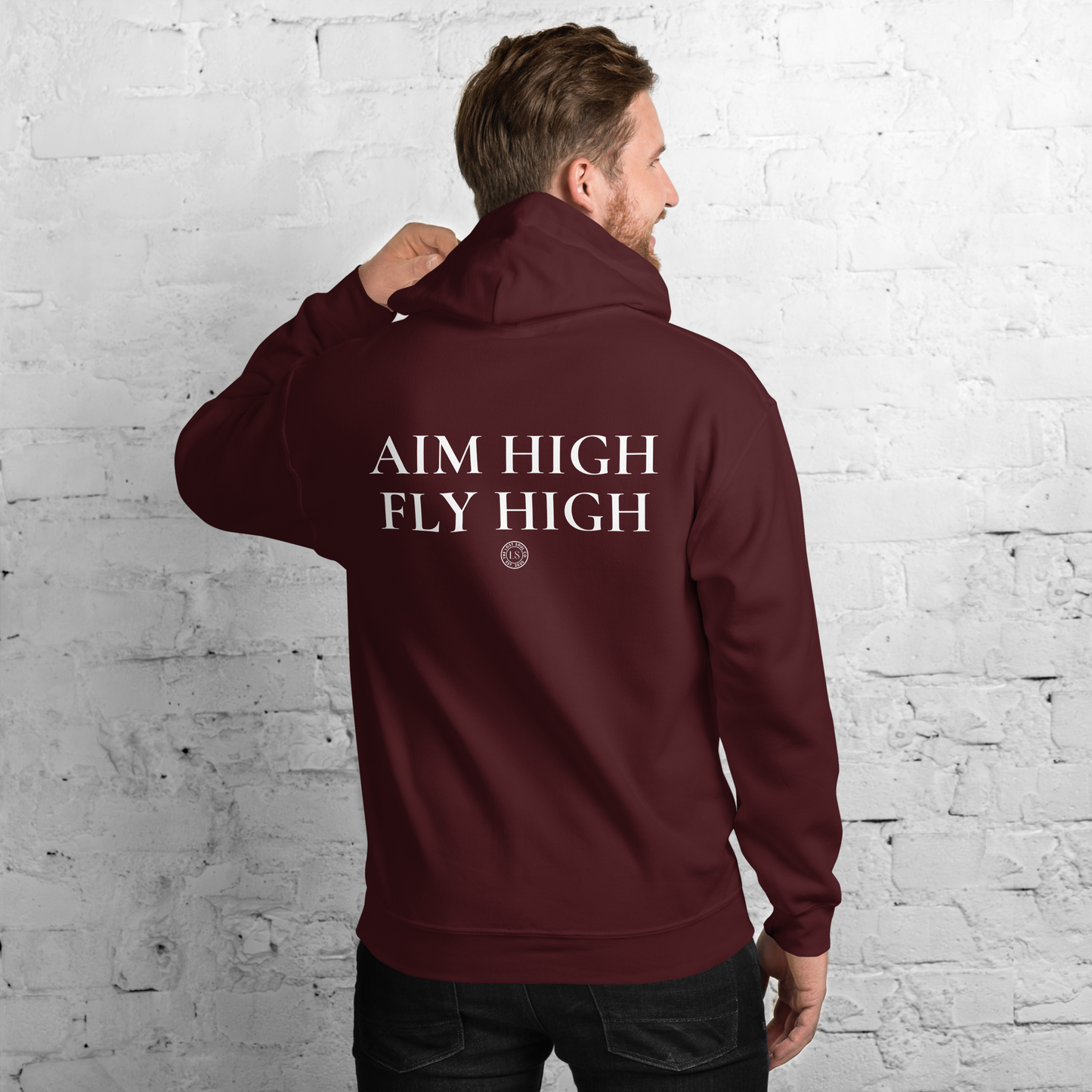 Aim High Fly High Hoodie