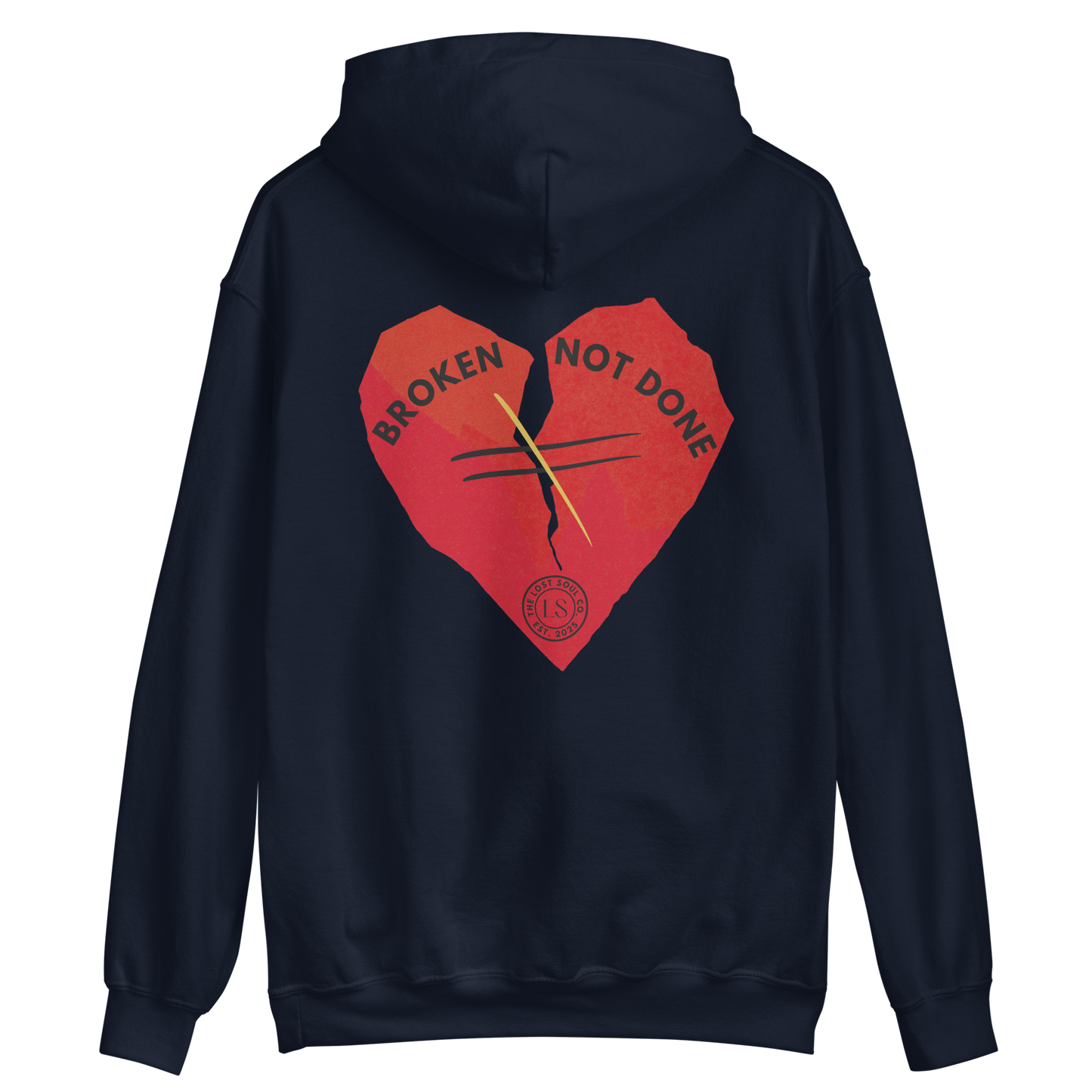 Broken Not Done Hoodie