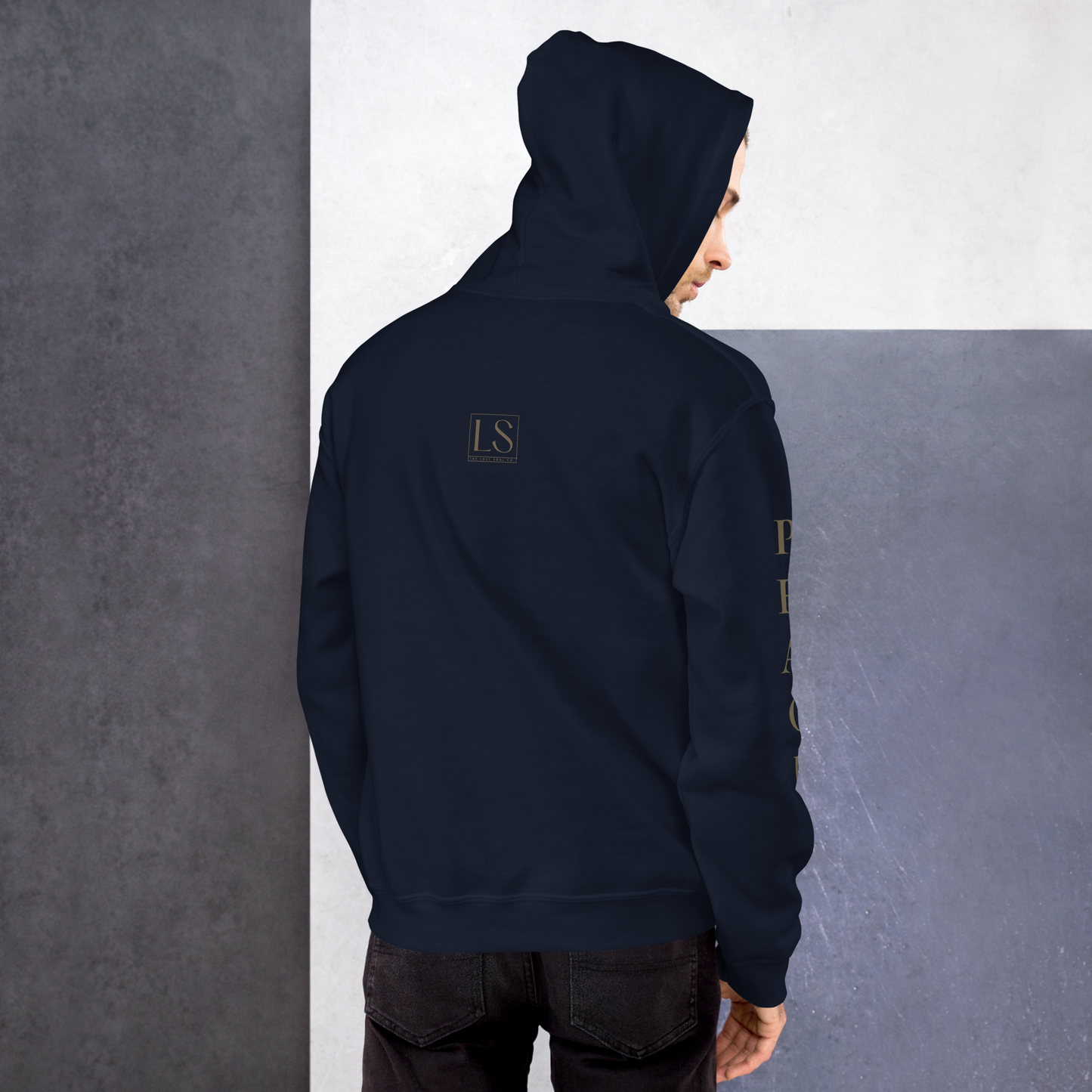 PEACE Gold Emblem Hoodie
