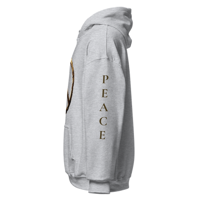 PEACE Gold Emblem Hoodie