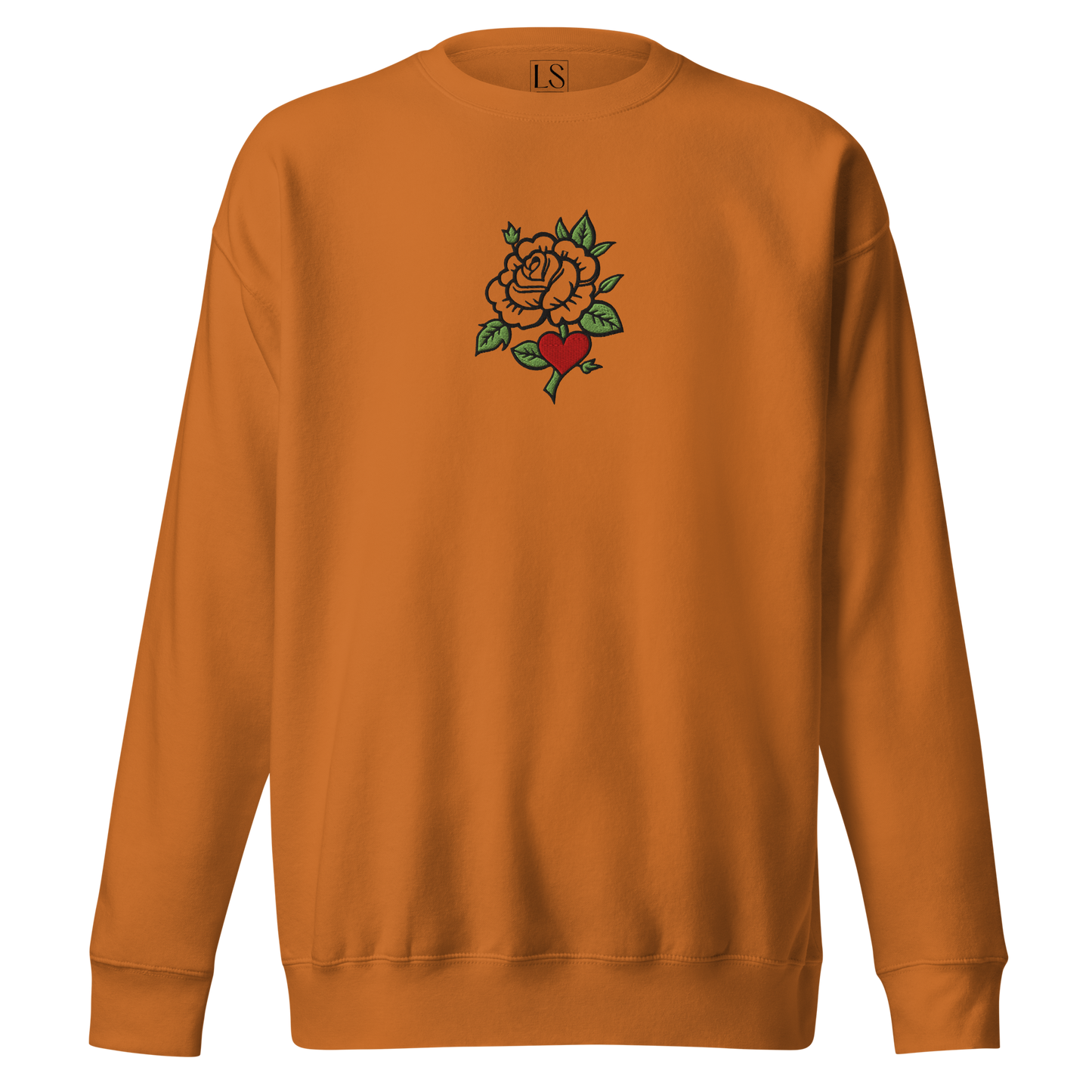 Still Blooming Embroidery Sweatshirt