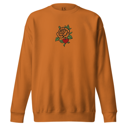 Still Blooming Embroidery Sweatshirt