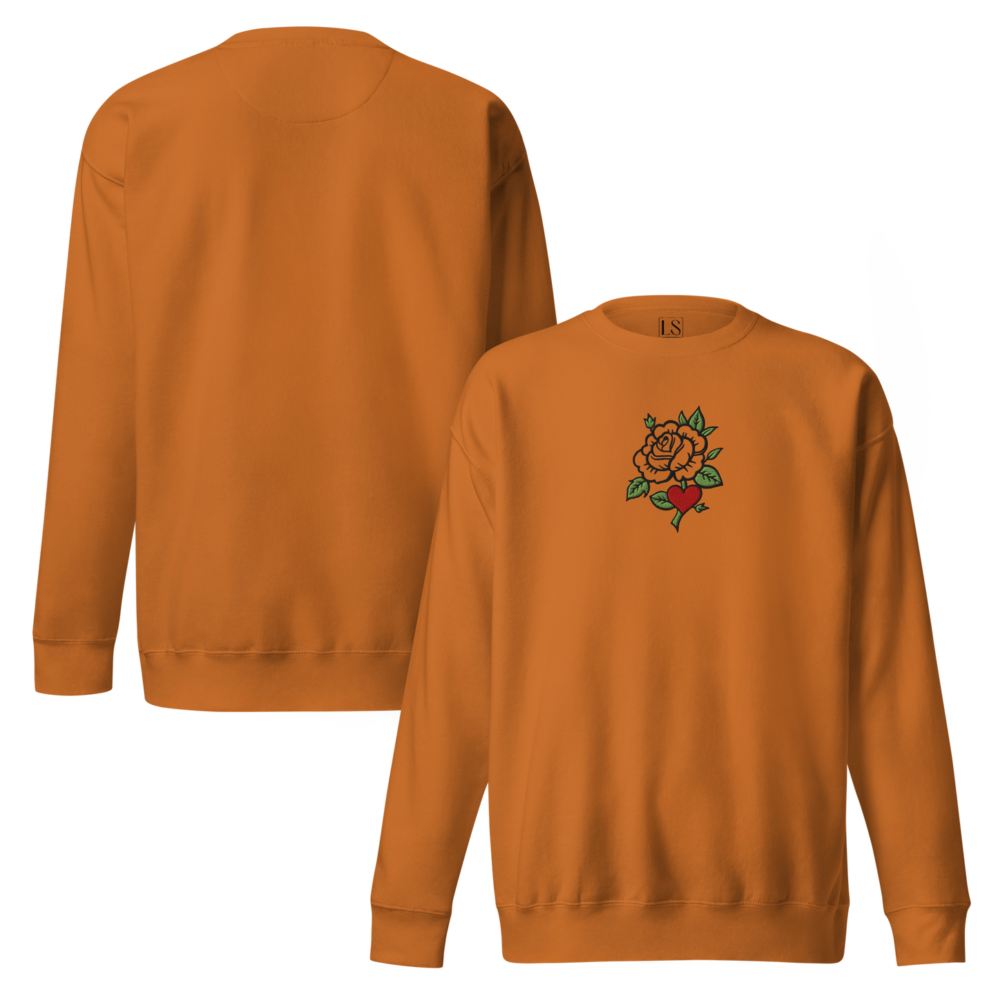 Still Blooming Embroidery Sweatshirt
