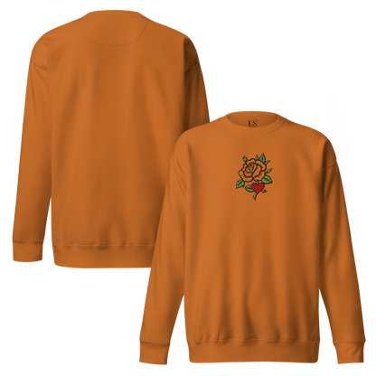 Still Blooming Embroidery Sweatshirt