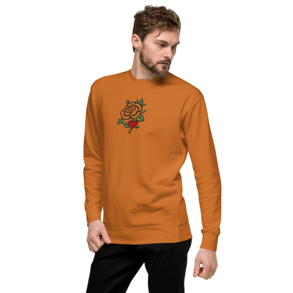 Still Blooming Embroidery Sweatshirt