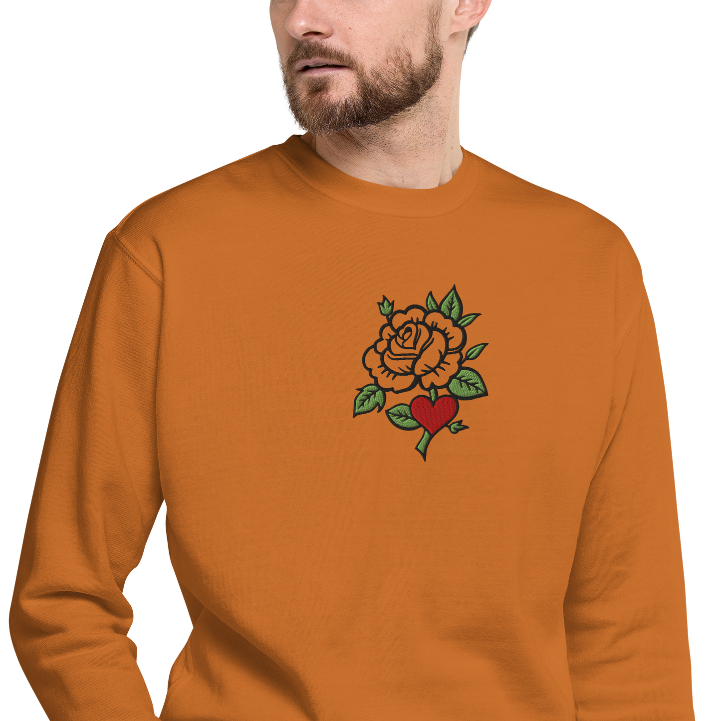 Still Blooming Embroidery Sweatshirt