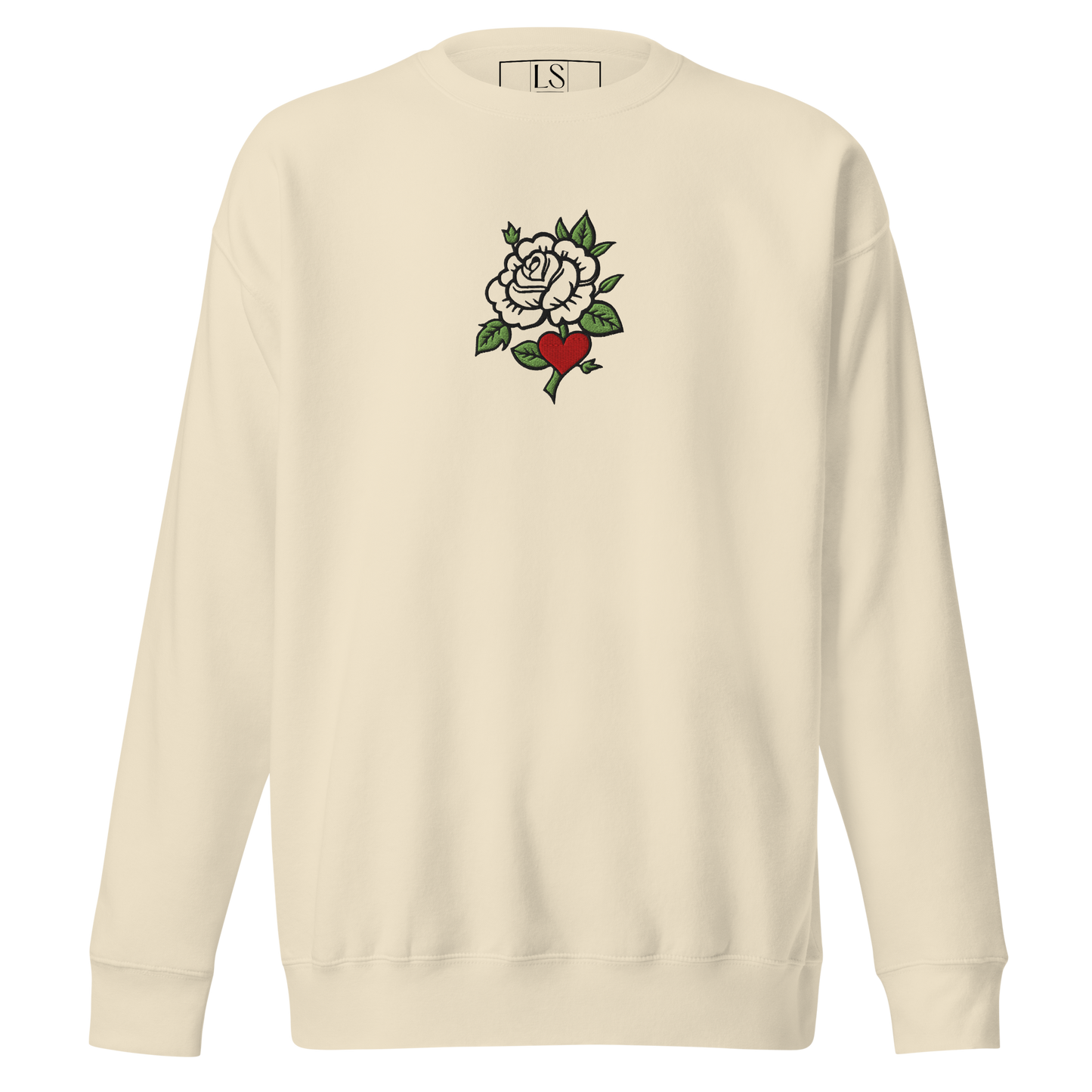 Still Blooming Embroidery Sweatshirt