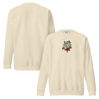 Still Blooming Embroidery Sweatshirt