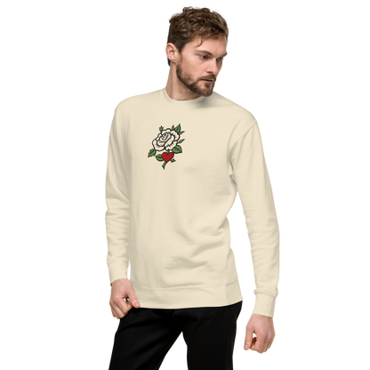 Still Blooming Embroidery Sweatshirt