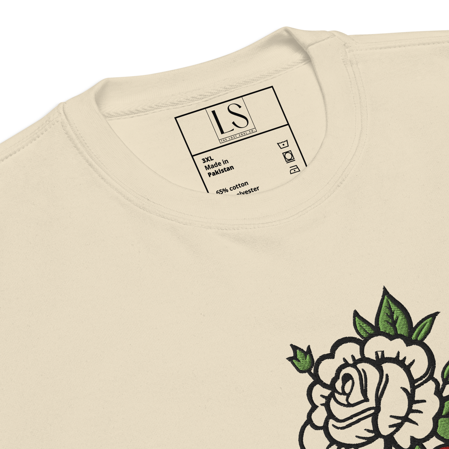 Still Blooming Embroidery Sweatshirt