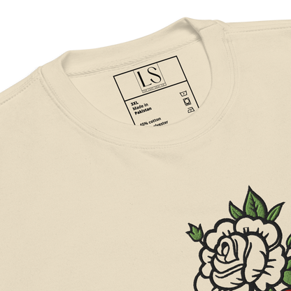 Still Blooming Embroidery Sweatshirt