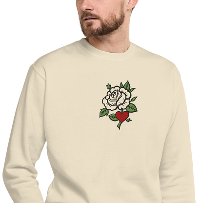 Still Blooming Embroidery Sweatshirt