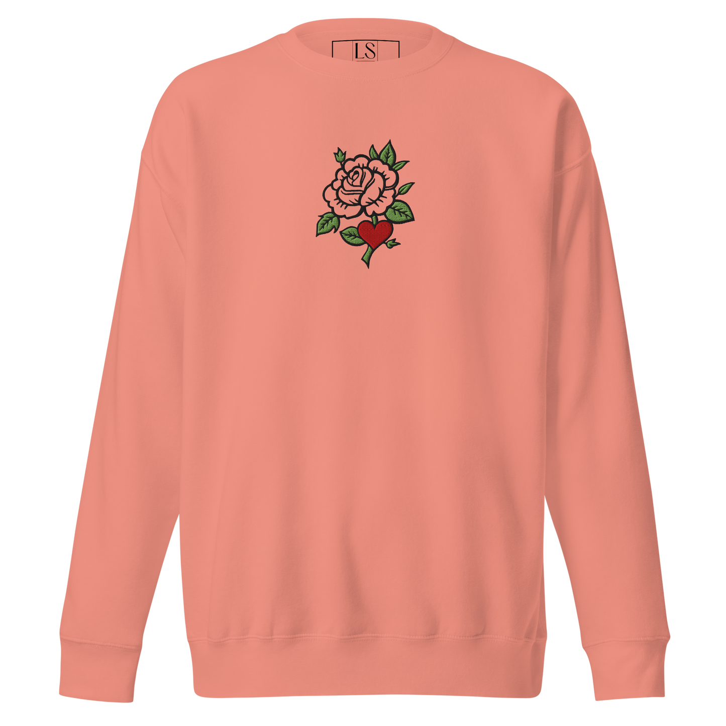 Still Blooming Embroidery Sweatshirt