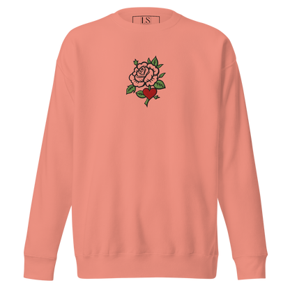 Still Blooming Embroidery Sweatshirt