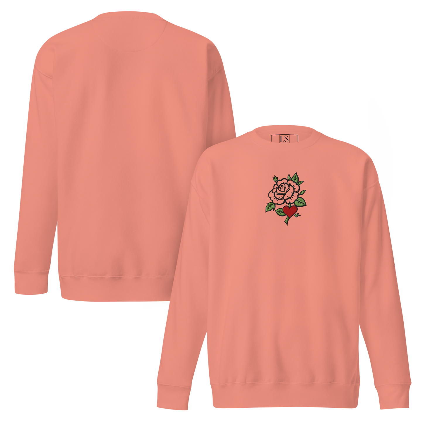 Still Blooming Embroidery Sweatshirt