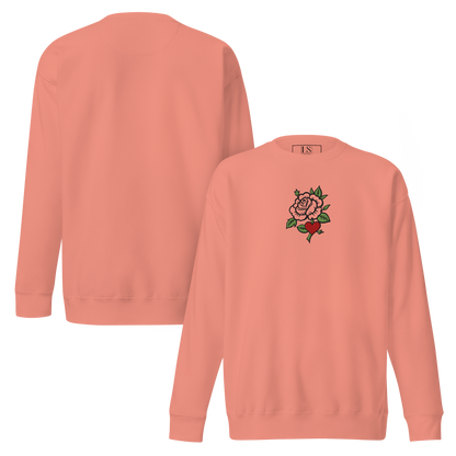 Still Blooming Embroidery Sweatshirt