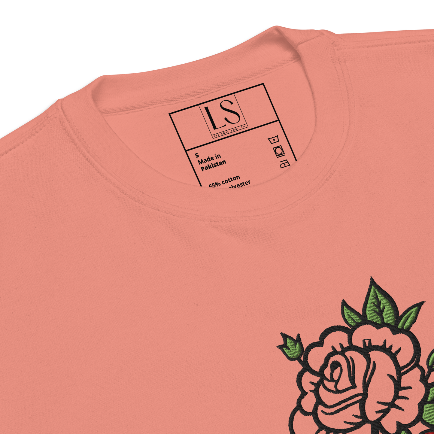 Still Blooming Embroidery Sweatshirt