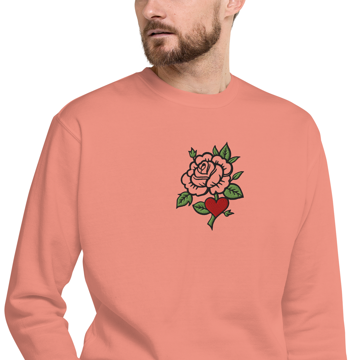 Still Blooming Embroidery Sweatshirt