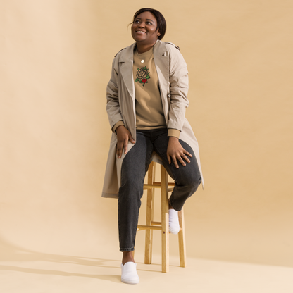 Still Blooming Embroidery Sweatshirt