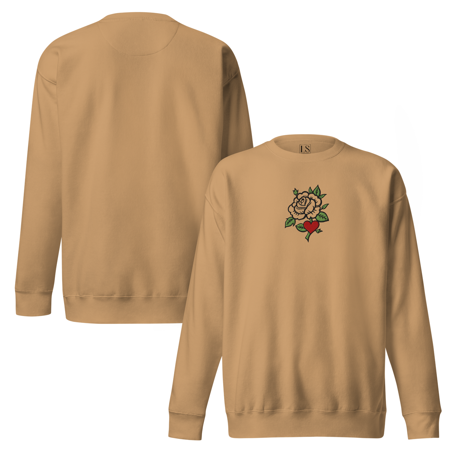 Still Blooming Embroidery Sweatshirt