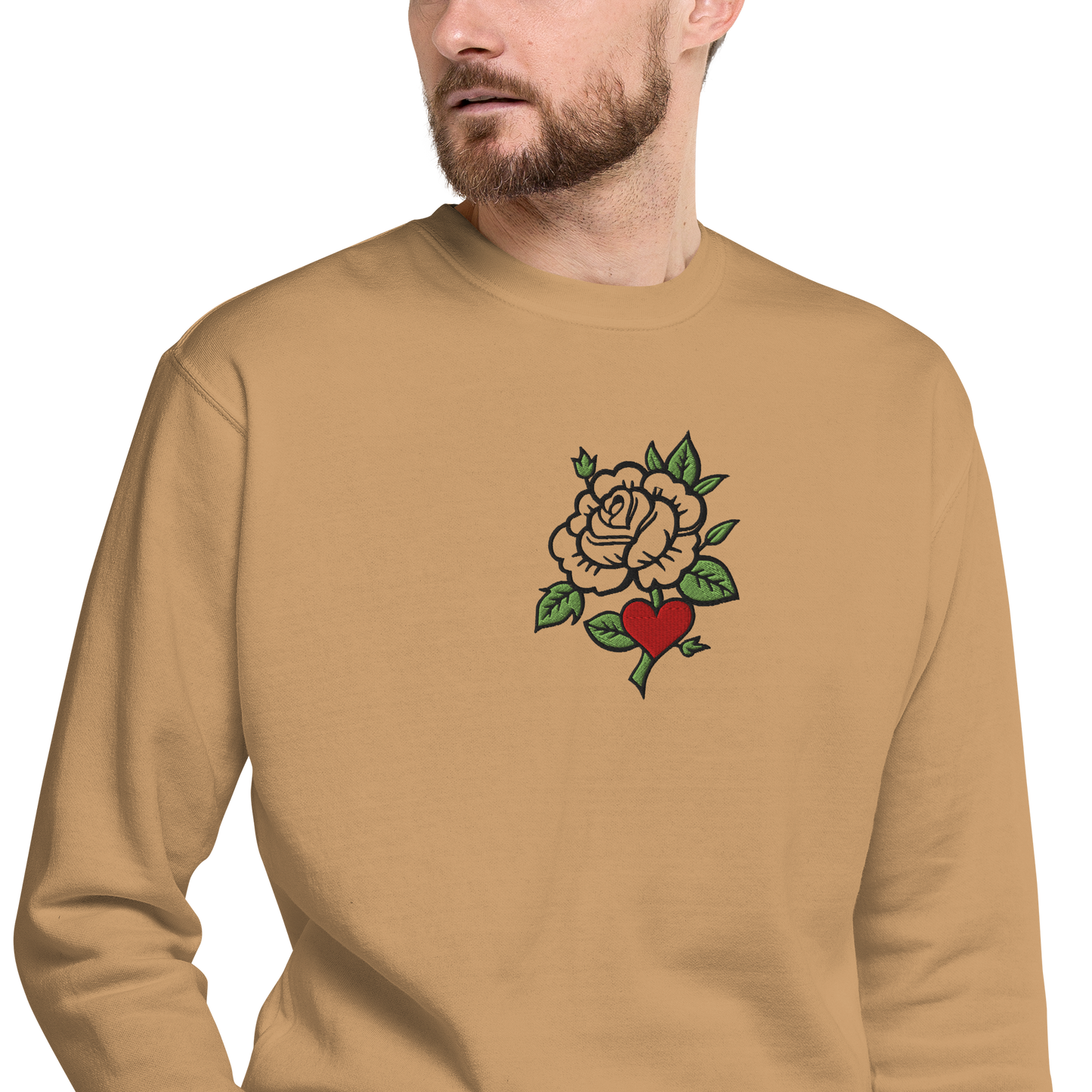 Still Blooming Embroidery Sweatshirt