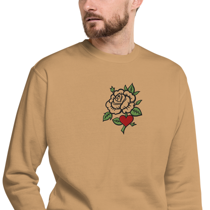 Still Blooming Embroidery Sweatshirt