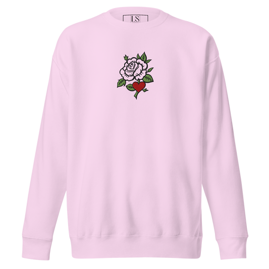 Still Blooming Embroidery Sweatshirt